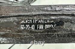 Silver Tip HAM Antenna 80-20-40 Fan Dipole