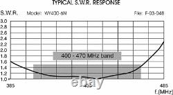 Sirio WY457-6N UHF 457 468 Mhz 6 Element GMRS Yagi Antenna