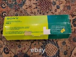 Sony AN-1 LW MW SW Wide-Range Radio Communications Antenna + Box Untested