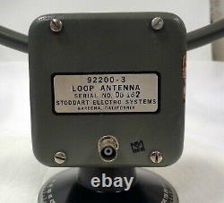 Stoddart 92200-3 Loop Antenna Type Emc Measurement Freq. 15 To MC 32.0