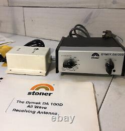 Stoner Dymek DA100D Active HF Antenna Control Box Radio + DA100 Used Tested Pics