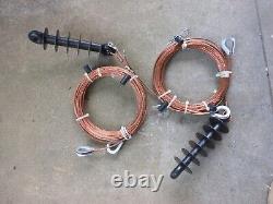 Stranded Bare Copper Wire Square/loop Antenna 180ft/45 Ft Legs Awg 12/6