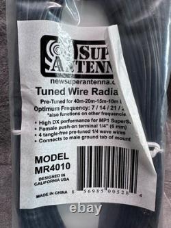 SuperAntenna MP1DXMAX Portable HF/VHF Antenna Kit Read description