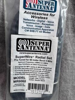 SuperAntenna MP1DXMAX Portable HF/VHF Antenna Kit Read description