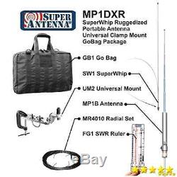 Super Antenna MP1DXR HF Portable SuperWhip All Band MP1 Antenna With Super Antenna MP1DXR HF Portable SuperWhip All Band MP1 Antenna With