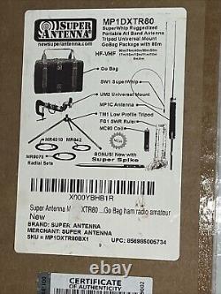 Super Antenna MP-1 DXTR80 portable All Brand Antenna Superwhip Brand New