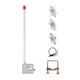 Sv2Czf Low Noise SDR Active HF Antenna Set 150kHz-30MHz with Filters & Mount