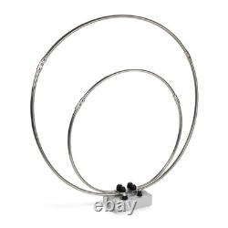 Sv2Czf Portable Foldable HF Magnetic Loop Antenna 0.15-500MHz PN TLA500Cv2