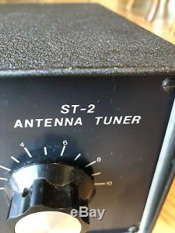 Swan ST-2 Antenna Tuner 2000 With SWR and Power Meters Ham Radio