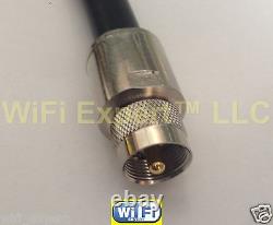 TIMES 40' LMR600UF Antenna Jumper Patch Coax Cable PL-259 Conectr CB HAM RF GPS
