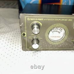TOKYO HY-POWER HC-200 ANTENNA COUPLER / TUNER / ANTENNA SWITCH 20/200-Watt Range