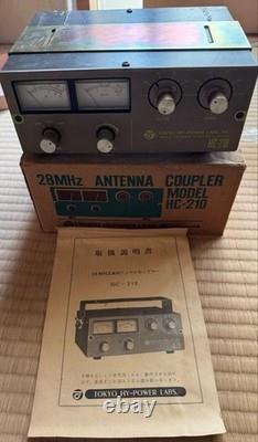TOKYO HY-POWER LABS HC-210 Radio Operation confirmed USED From Japan #T0680