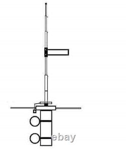 TOP GAIN FM Broadcast Antenna 87.5-108Mhz Power 500 Watt High Gain 6.5dbi Gain
