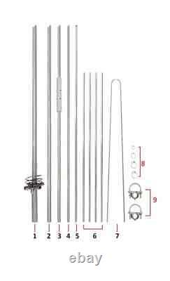 TOP GAIN FM Broadcast Antenna 87.5-108Mhz Power 500 Watt High Gain 6.5dbi Gain