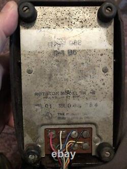 TR-2 CDR Rotor Antenna Rotor Control Unit Brown Bakelite Untested
