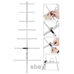 TWAYRDIO 7 Elements UHF Yagi Antenna, 11dBi 70cm 400-470Mhz Outdoor Directional