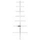 TWAYRDIO 7 elements UHF Yagi Antenna, 11dBi 70cm 400-470Mhz Outdoor Directiona