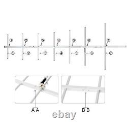 TWAYRDIO 7 elements UHF Yagi Antenna, 11dBi 70cm 400-470Mhz Outdoor Directiona