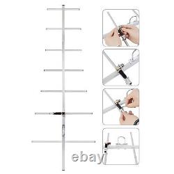 TWAYRDIO 7 elements UHF Yagi Antenna, 11dBi 70cm 400-470Mhz Outdoor Directiona