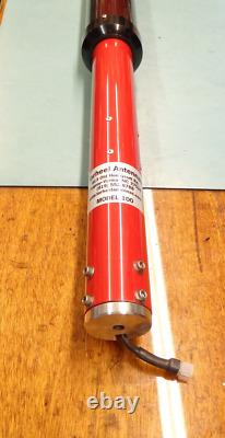 Tarheel Antennas Model 100. Mobile HF. 10-80 meters High Power. Red