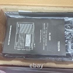 Tecson PL-660 PLL World Band Receiver Color Black New