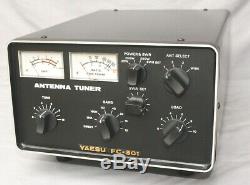 Tested CLEAN Yaesu FC 301 Ham Radio Antenna Tuner