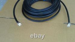 Times Microwave LMR-400 Ham Radio LMR Antenna PL259 to PL259 coax cable 75FT