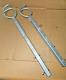 Tower Sidearm (a PAIR) for ham radio antenna tower to hold cable away from tower