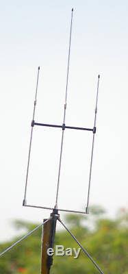 Trident Dual band VHF UHF & Airband base antenna. Superb for Hams & scanner users