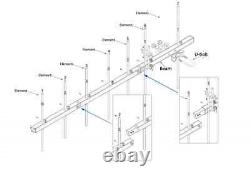 UHF AntennaOutdoor Directional Base Antenna for GMRS Amateur Radio work