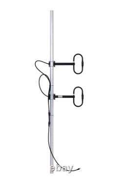 UHF wide band Antenna, 2-element folded dipole array 400-470 MHz