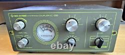 USED TOKYO HY-POWER HC-200A ANTENNA COUPLER / TUNER / ANTENNA 20/200-Watt Range