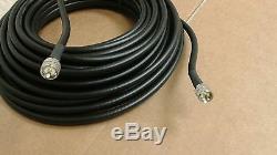US MADE 100 ft LMR-400 Ham Radio LMR Antenna PL259 to PL259 Male coax cable