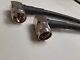 US MADE LMR-400UF Ultra Flex HAM Radio Antenna Coax Cable PL259 Right Angle