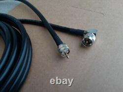 US MADE LMR-400 HAM Radio Antenna Coax Cable PL259 to PL259 R/A 100 FT