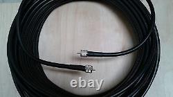 US MADE LMR-400 HAM Radio Antenna Coax Cable PL259 to PL259 UHF 125 FT