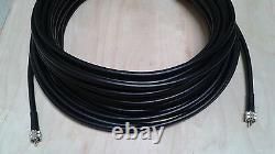 US MADE LMR-400 HAM Radio Antenna Coax Cable PL259 to PL259 UHF 125 FT