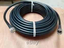 US MADE LMR-400 Ham Radio LMR Antenna N Male to PL259 coax cable 125 FT