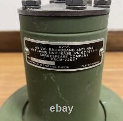 U. S. Military ANTENA MATCHING UNIT U. S. Military HB VHF BROADBAND