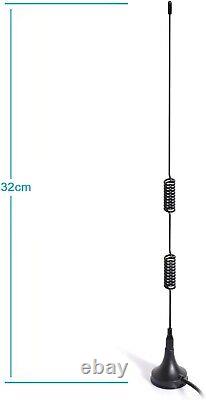 Universal Wideband Premium Ham Radio Scanner Antenna for VHF UHF Frequencies