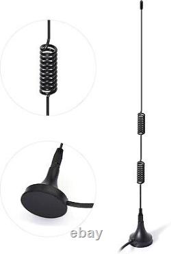Universal Wideband Premium Ham Radio Scanner Antenna for VHF UHF Frequencies