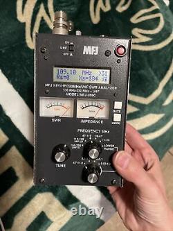Used MFJ-259C HF/VHF/UHF SWR Antenna Analyzer