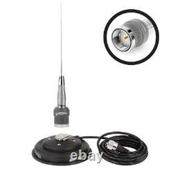 VHF 1/2 Wave 29 Antenna & UNI-MAG Magnetic Base NGP NMO Mount 13' Coax Cable