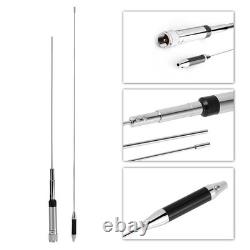 VHF/UHF Antenna 200W Car Mobile Ham Radio Metal M-Type 3.0db/5.5db 50 Vertical
