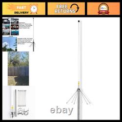 VHF UHF Ham Radio Antenna 2m 70cm Base Station 136-174MHz 400-470MHz PL259 Conne