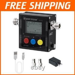 VHF/UHF SWR Meter 125-525MHz Digital Power & SWR Reader