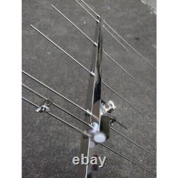 VHF UHF Yagi Antenna Featuring Easy Installation and Removal for HAM Radio Uses