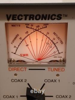 Vectronics HF-T1500 HF Antenna Tuner Digital Peak Reading for Ham Radio