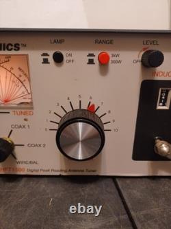 Vectronics HF-T1500 HF Antenna Tuner Digital Peak Reading for Ham Radio