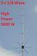Vertical 5x5/8 Antenna HAM 144Mhz 142-148 Mhz 5000W High Power 5kW + GAIN 11dbi